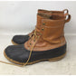 Womens L.L. Bean Brown Lace up Ankle Boots "Maine Hunting Shoe" Size 8