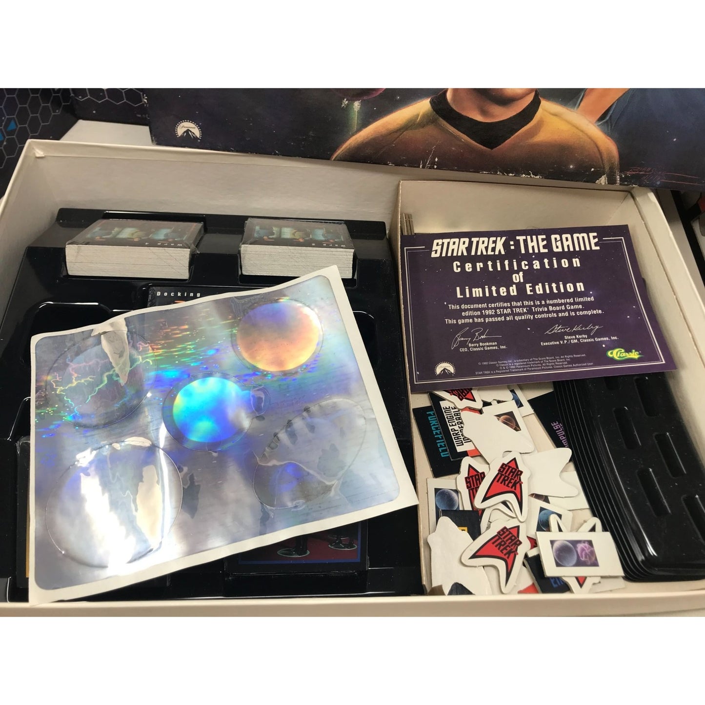 Vintage Star Trek The Game Limited Collector's Edition Board Game