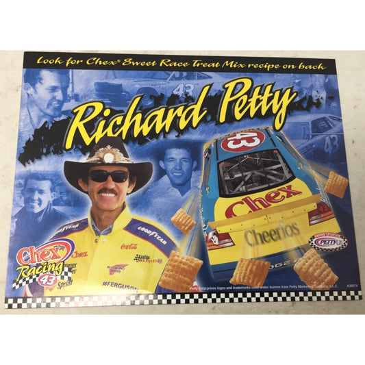 2000 Richard Petty Chex Dodge Intrepid NASCAR Winston Cup Hero Card