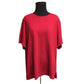 Carolyn Taylor Woman Essentials Womens Size 2XL Red Short Sleeved Shirt