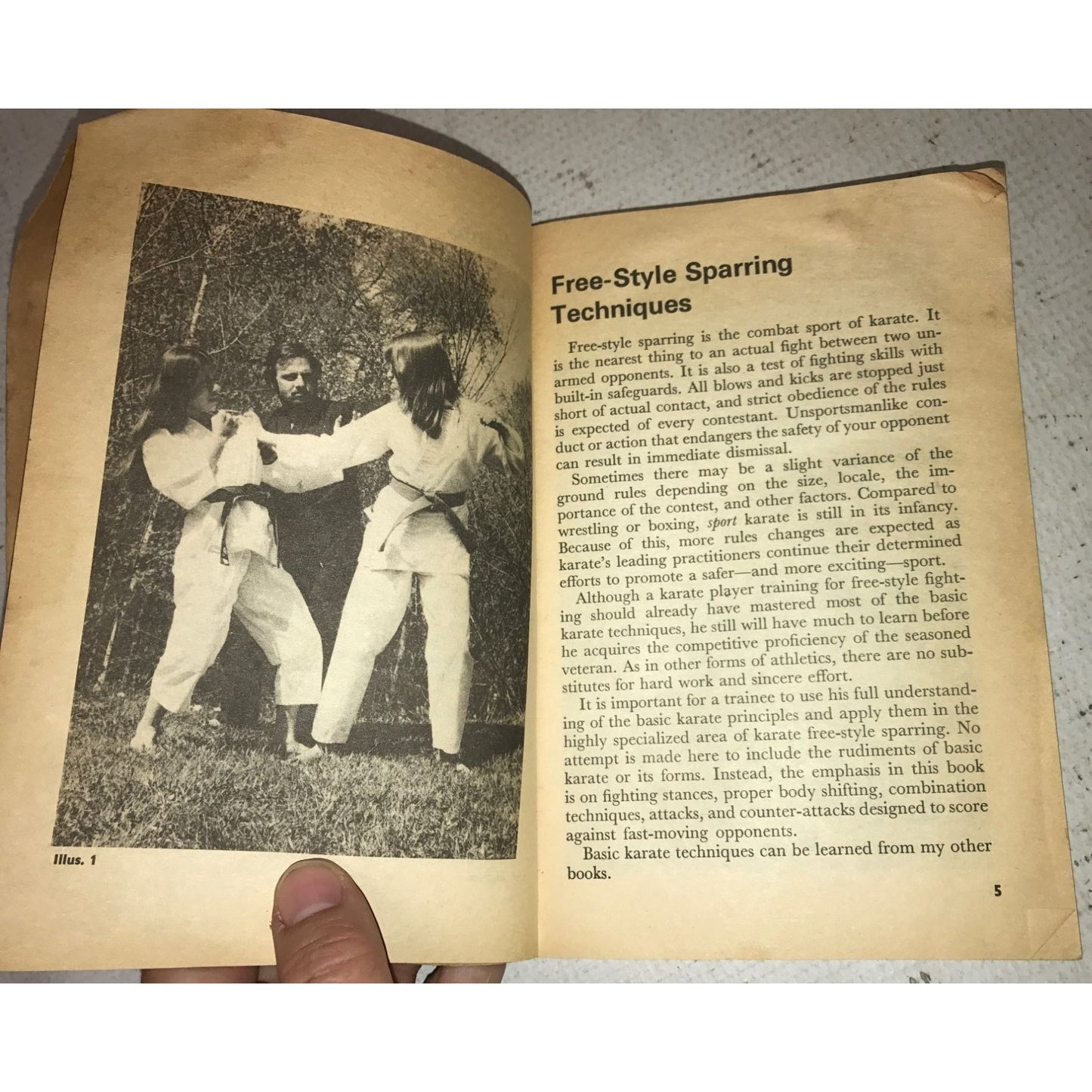 Winning Karate Vintage Book By Russell Kozuki