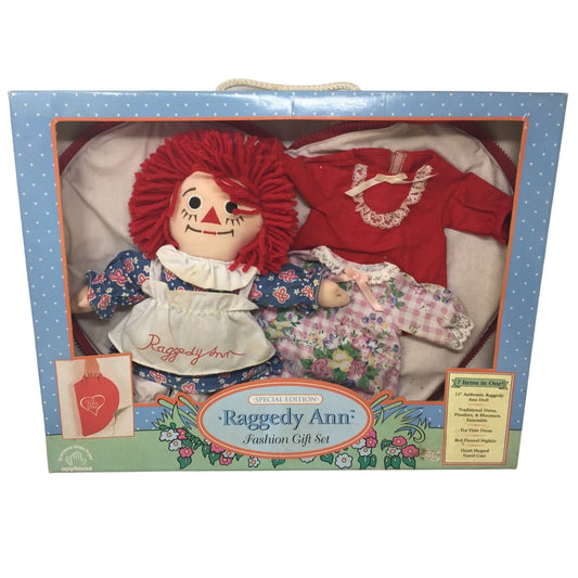 Vintage Applause Special Edition Raggedy Ann Fashion Gift Set