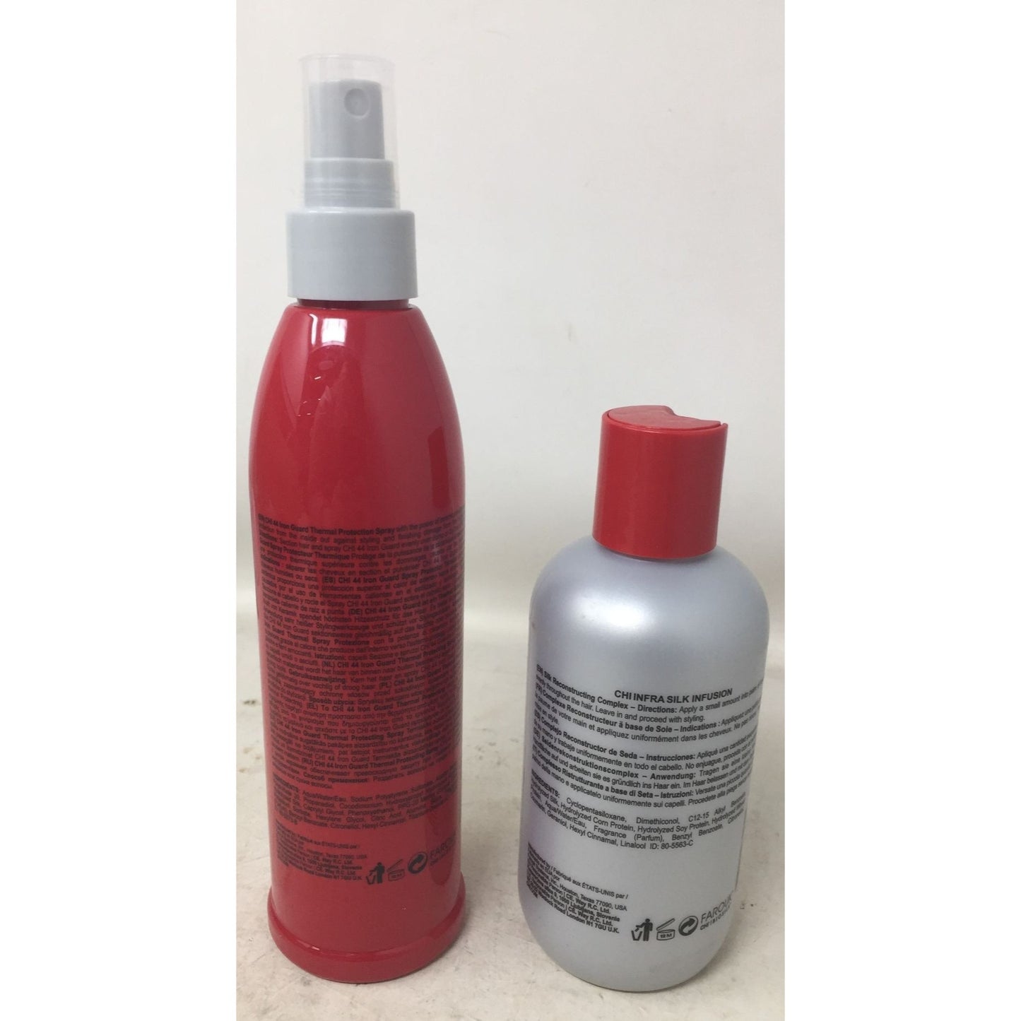 CHI 44 Iron Guard (8 fl oz) & Silk Infusion (6 fl oz) Paraben Free