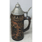 Vintage Ceramic Handled and Lidded Frankfurt German Beer Stein