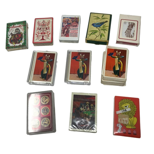 Novelty Vintage Playing Cards- Dad's Lucky Deal, Zodiac Signs, Etc...