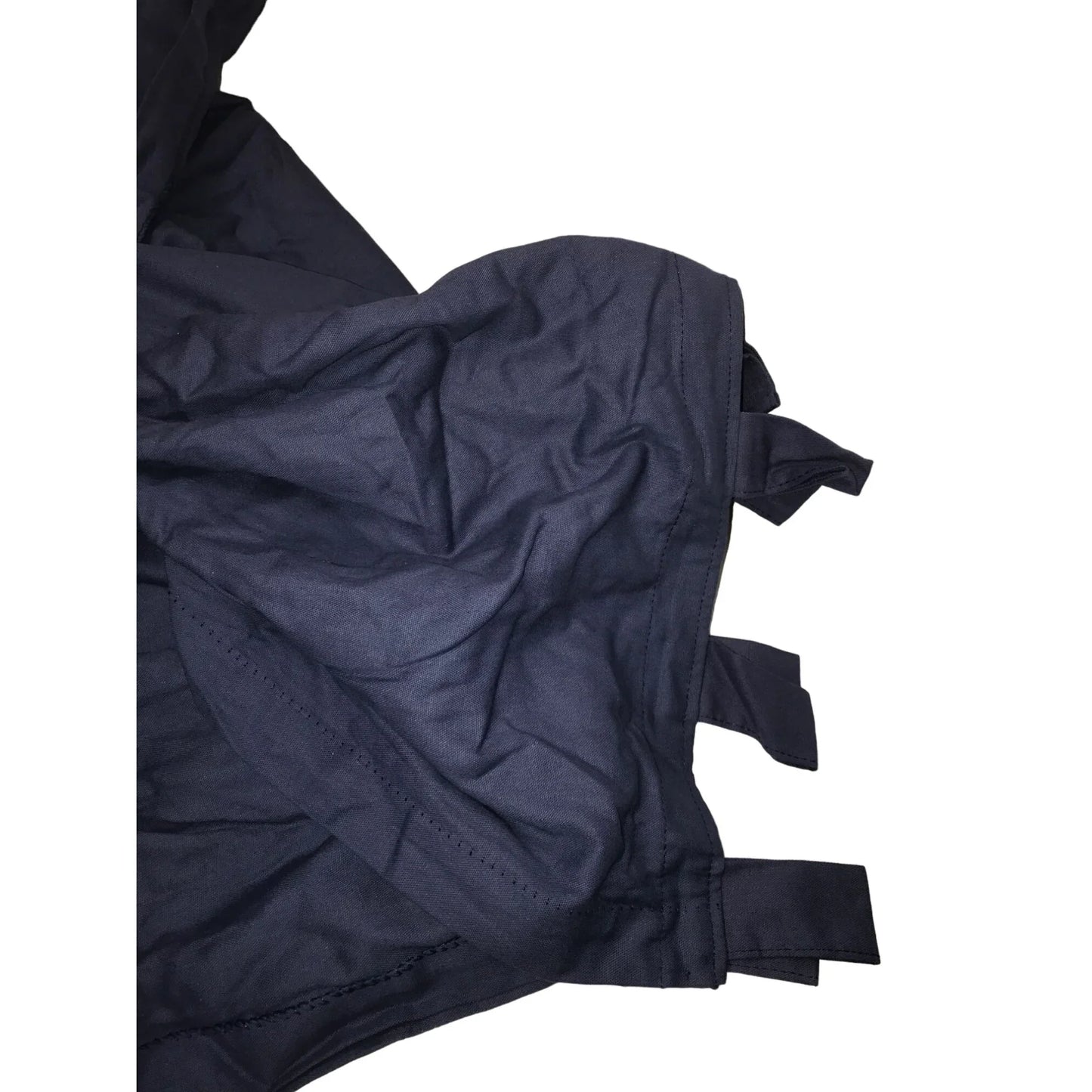 Set of 2 Navy Blue Tabbed Curtains - 84 inches long 40 inches wide - A+ Stuff
