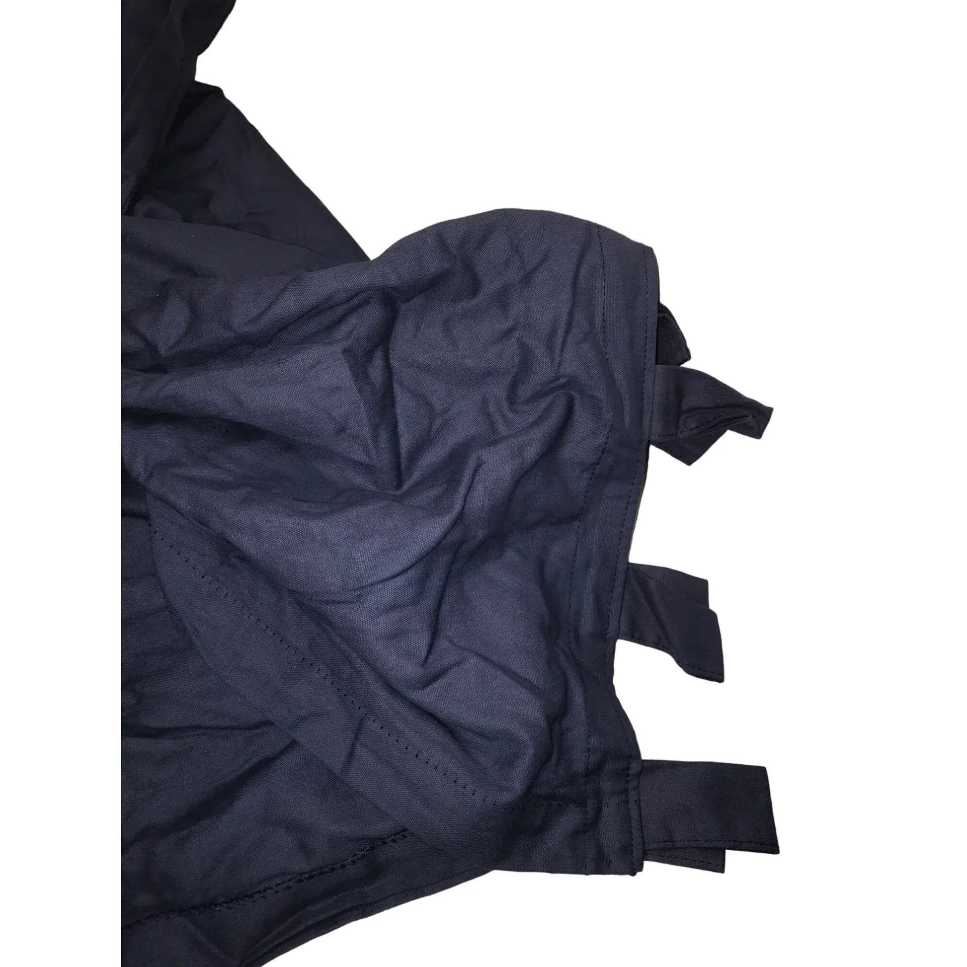 Set of 2 Navy Blue Tabbed Curtains - 84 inches long 40 inches wide - A+ Stuff
