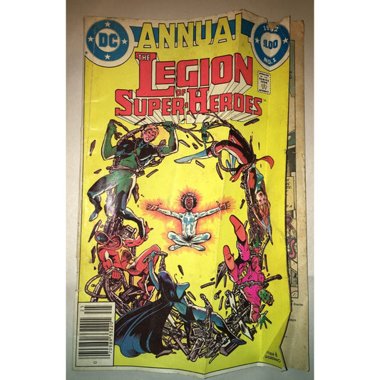 Vintage The Legion of Super-Heroes Annual #1 DC Comics- Comic Book