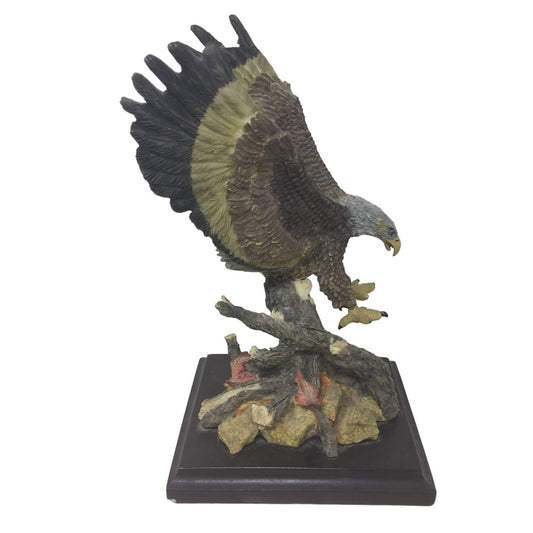 Majestic American Pride Bald Eagle Flying Sculpture/ Statue