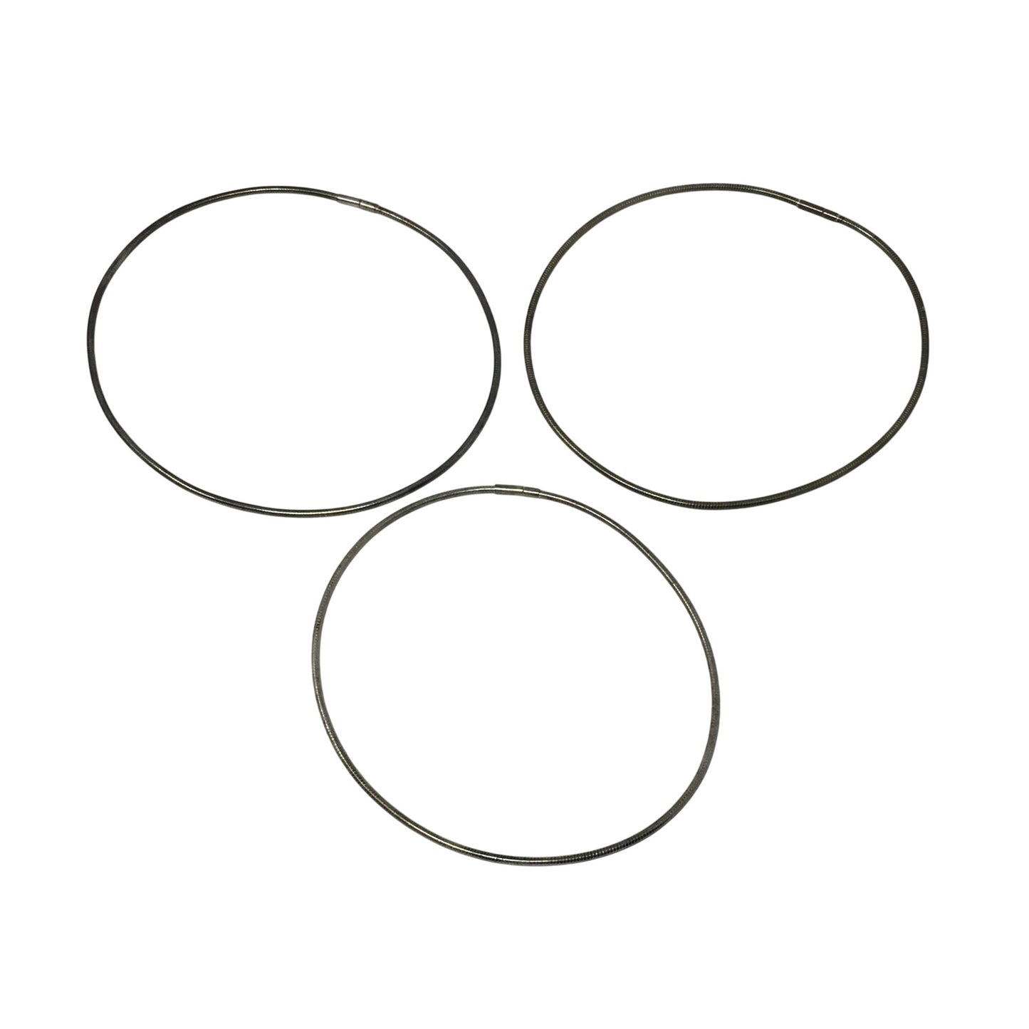 Silver Tone Women's Necklaces (3)