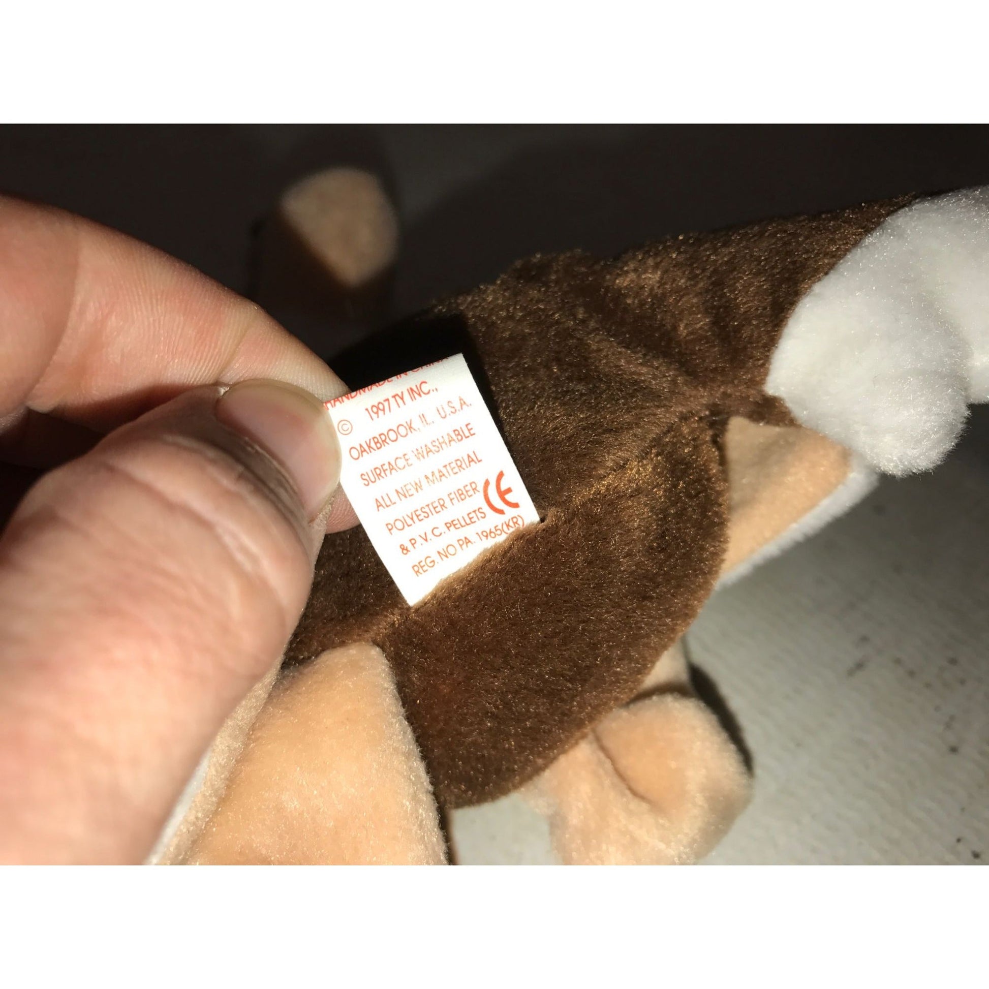 1997 Stretch the Ostritch Beanie Baby TY Beanie Baby  A+ Stuff Plush Toys / Stuffed Animals