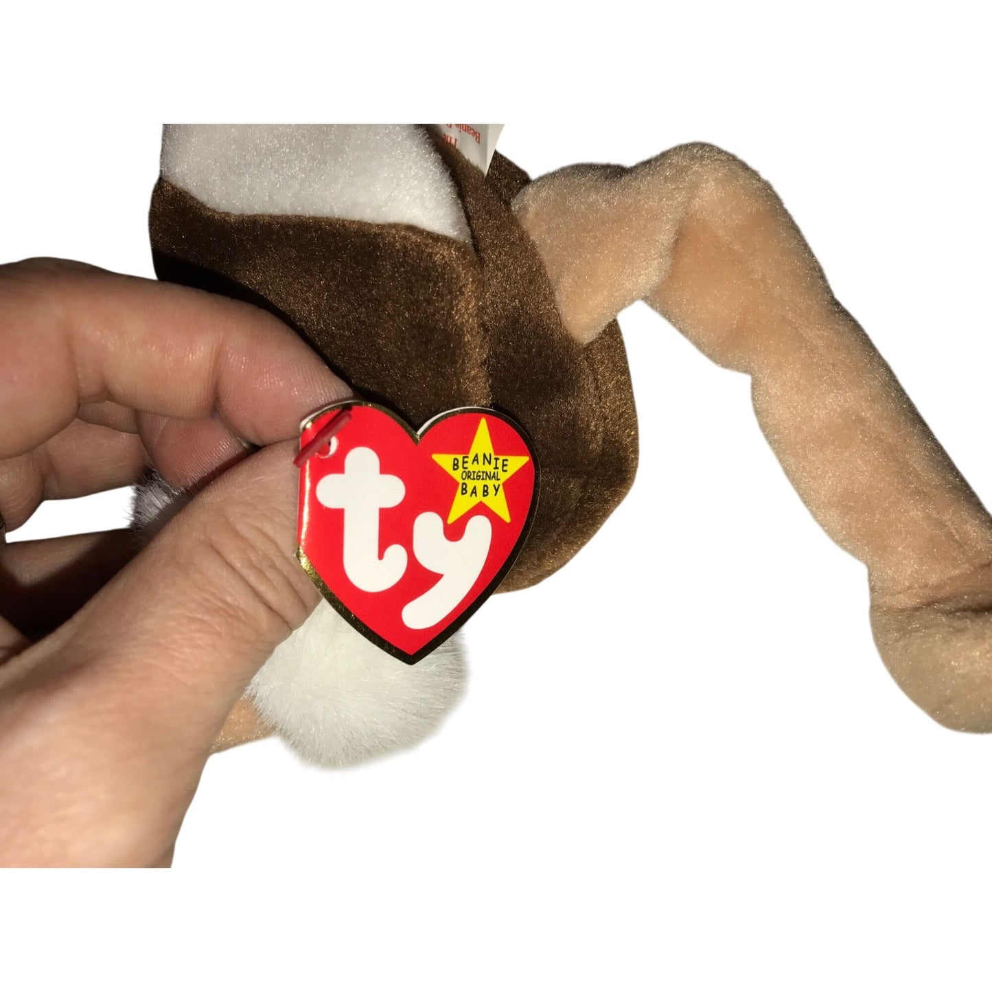 1997 Stretch the Ostritch Beanie Baby TY Beanie Baby  A+ Stuff Plush Toys / Stuffed Animals