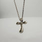 Tiffany and Co Elsa Peretti Cross Pendant Necklace