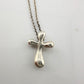 Tiffany and Co Elsa Peretti Cross Pendant Necklace