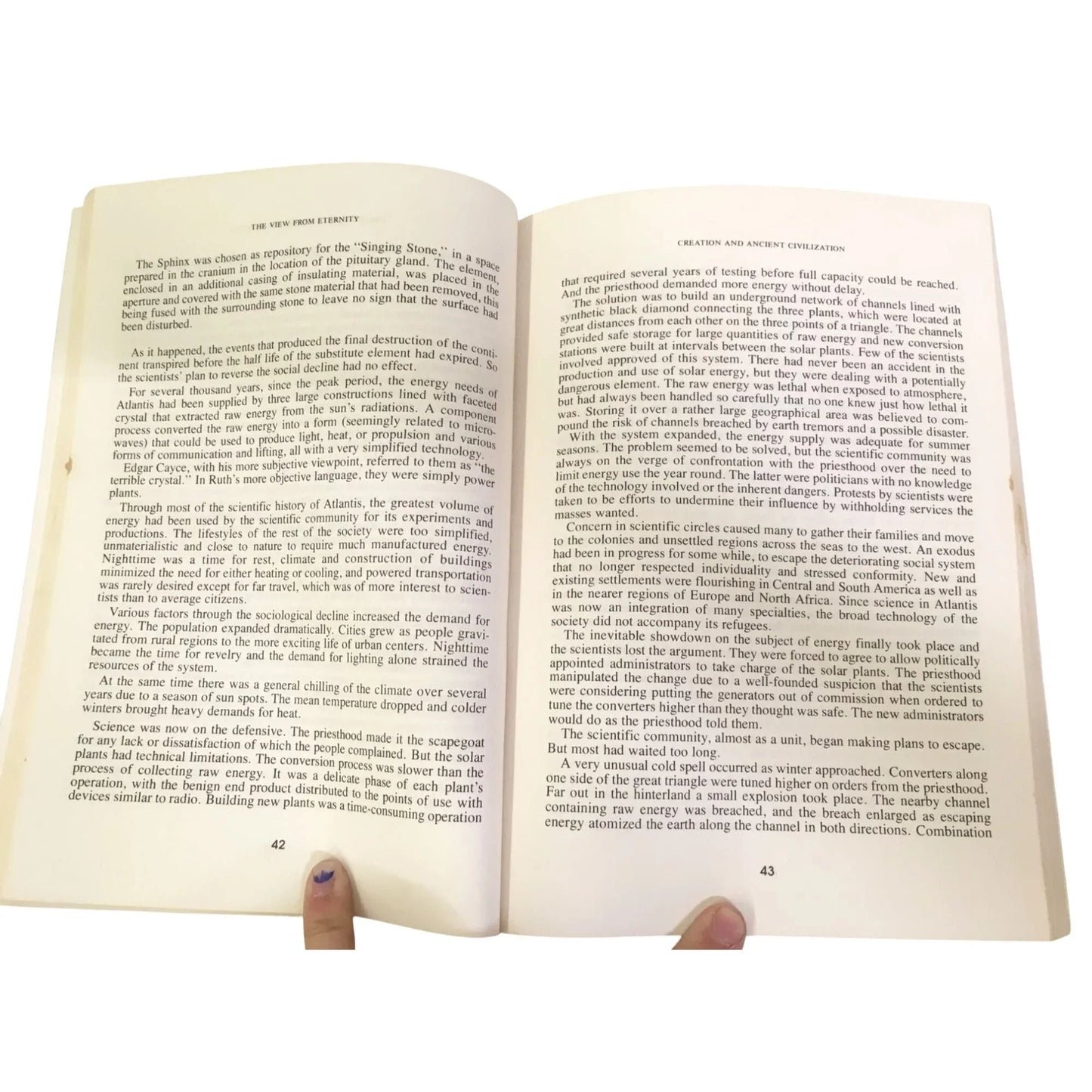 THE VIEW FROM ETERNITY Biography Of A Clairvoyant by Vaughan Shelton - A+ Stuff
