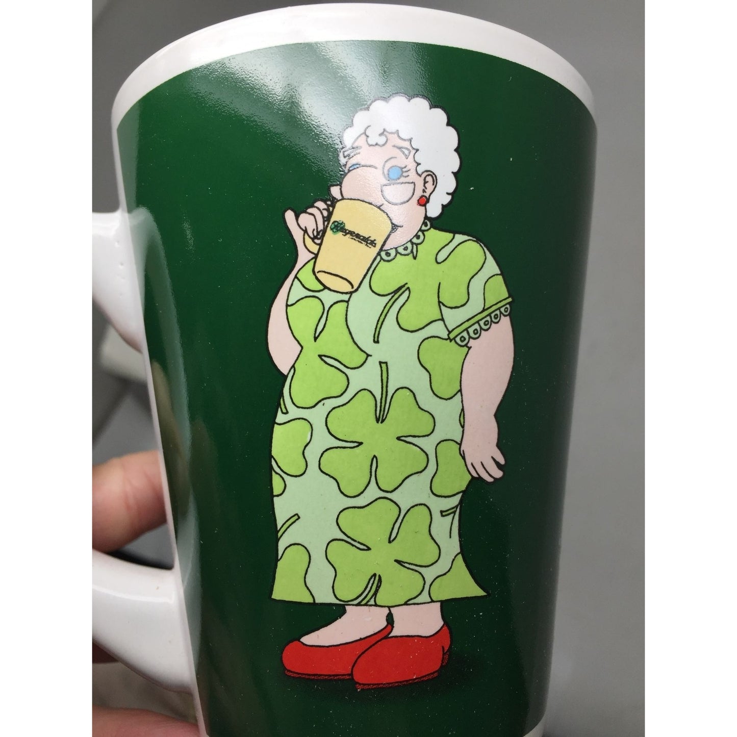 Fitzgeralds Casino/Hotel Funny Old Lady Coffee Mug New in Box