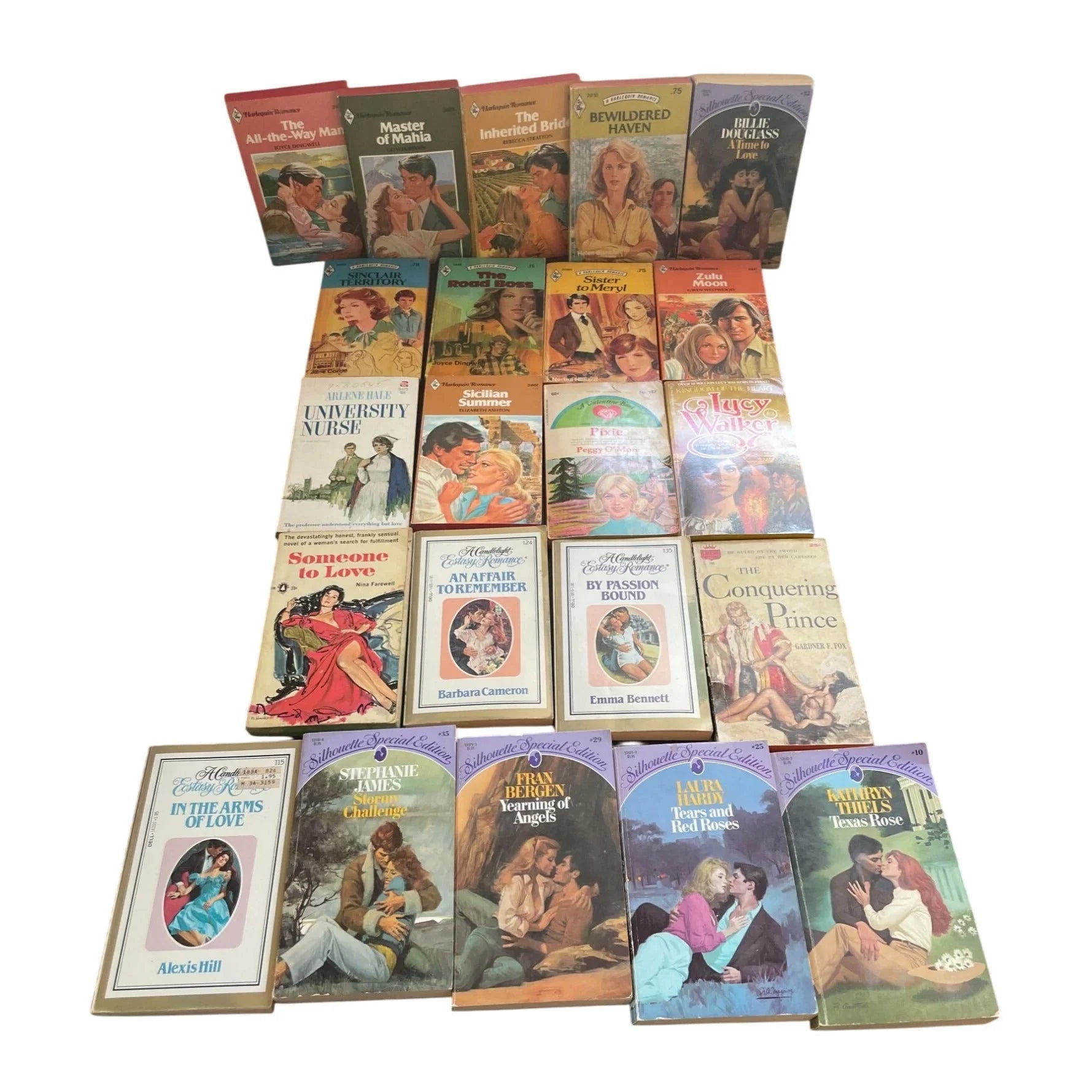 Vintage Romance Novels (22 Titles) - Harlequin and Others - Well Kept Collection! A+ Stuff  A+ Stuff Books