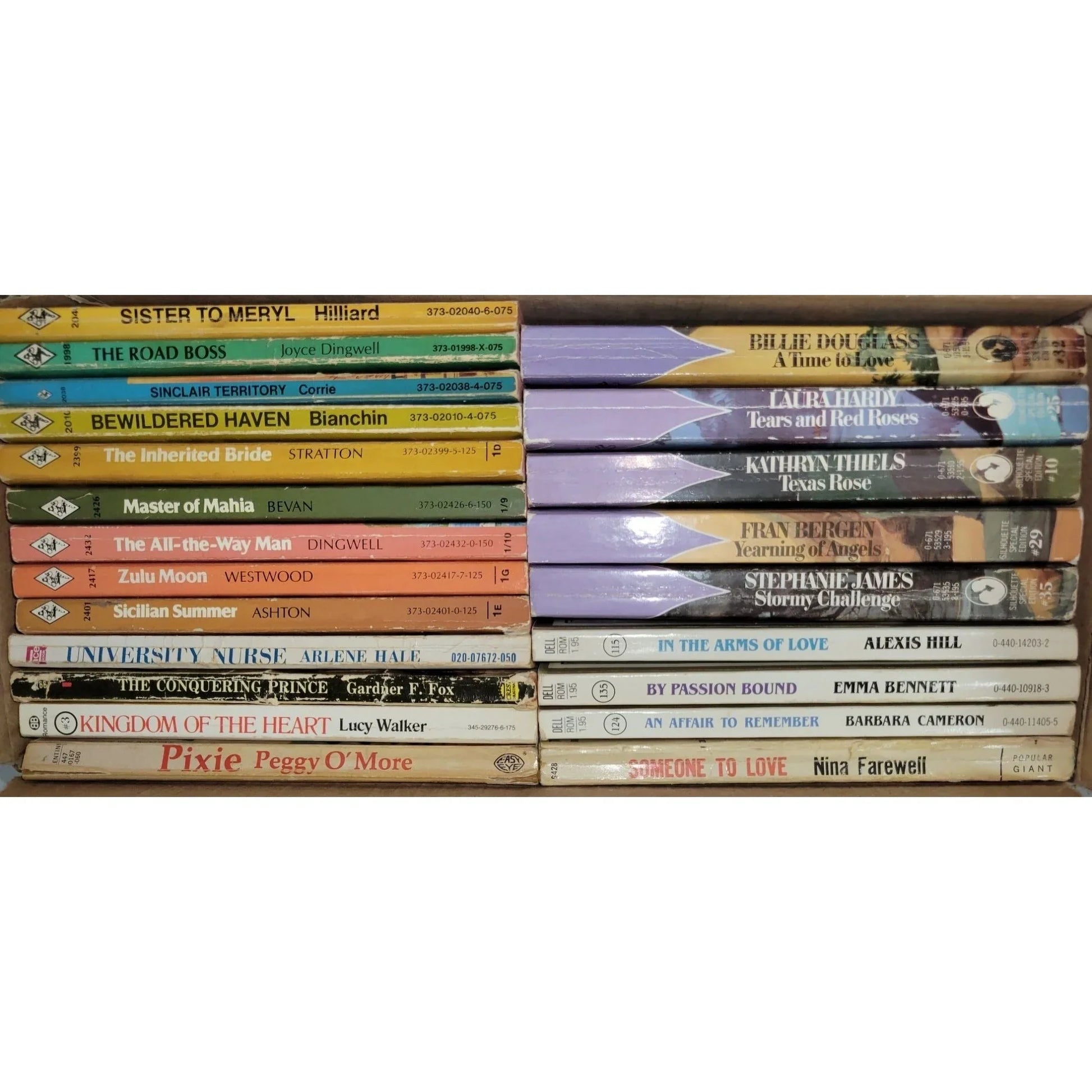 Vintage Romance Novels (22 Titles) - Harlequin and Others - Well Kept Collection! A+ Stuff  A+ Stuff Books