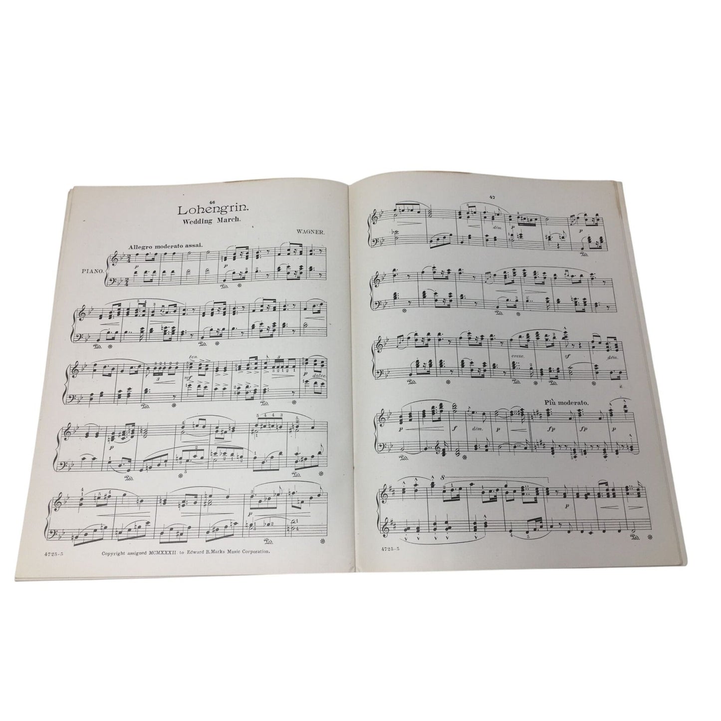 Vintage Sheet Music Book Titled "Round-the-World March Album" A+ Stuff  A+ Stuff SHEET MUSIC