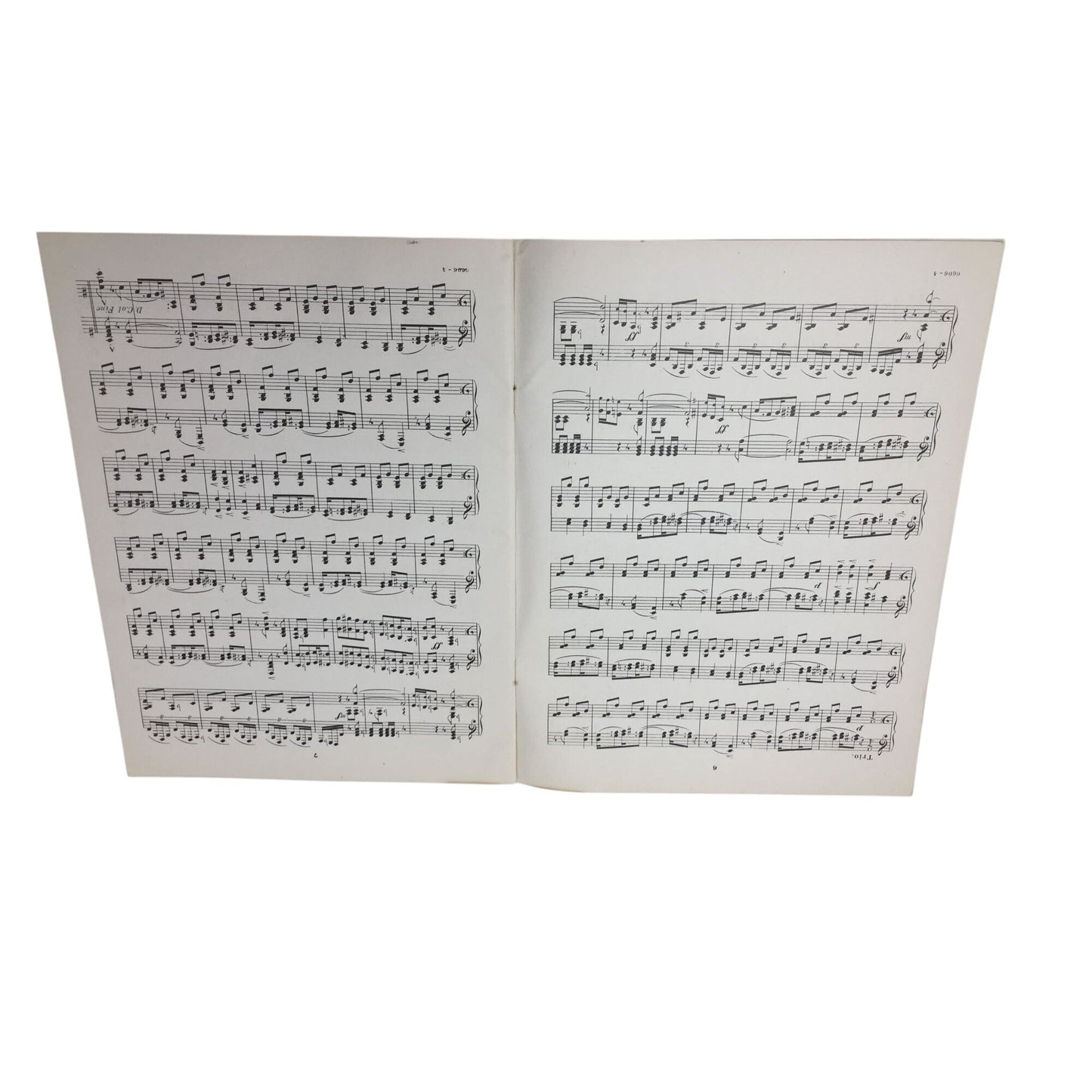 Vintage Sheet Music Book Titled "Round-the-World March Album" A+ Stuff  A+ Stuff SHEET MUSIC