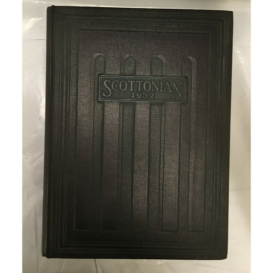 Vintage SCOTTONIAN 1932 Volume XIX Jesup W. Scott High School Toledo, OH Yearbook