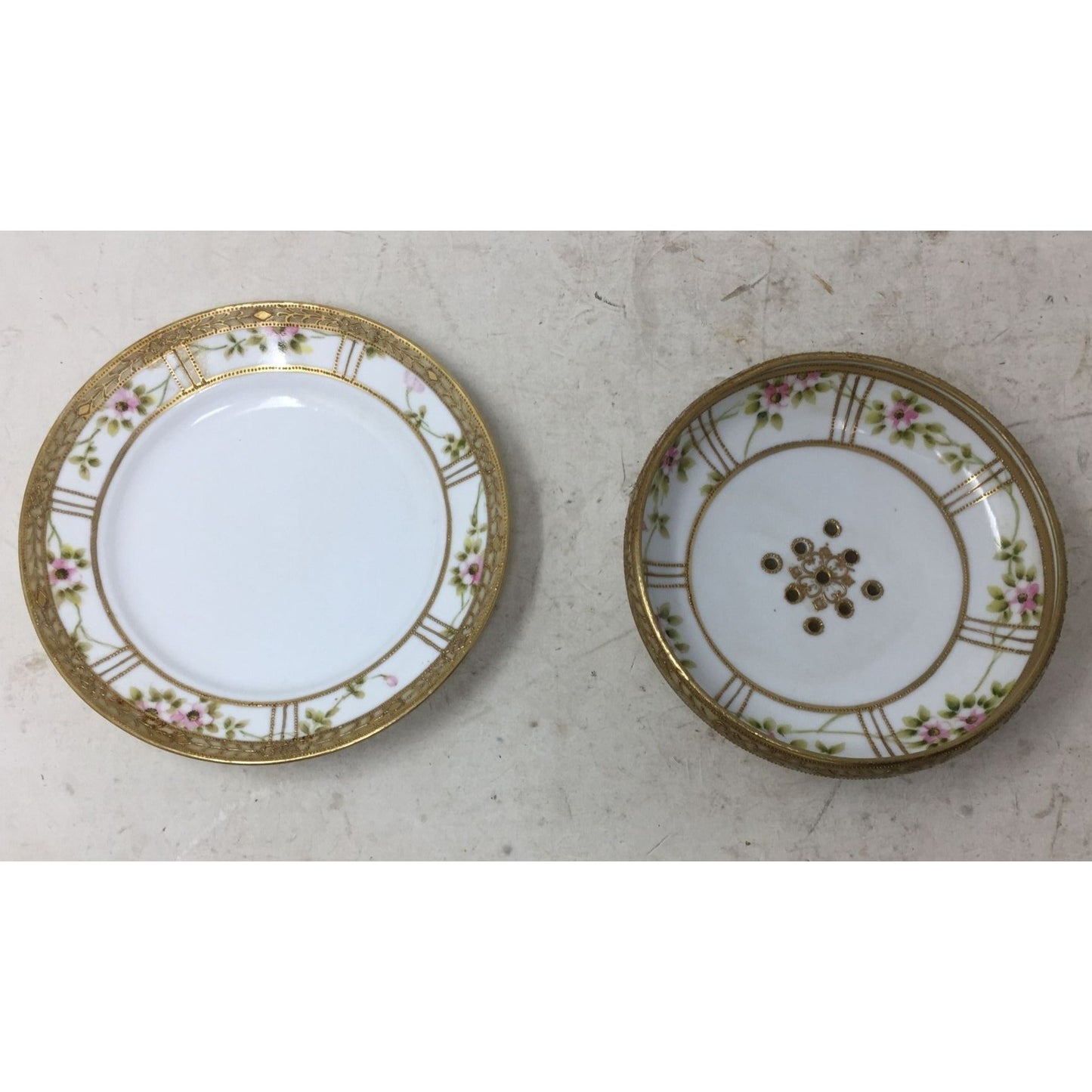 Vintage Hand Painted NIPPON Plate/Trivet