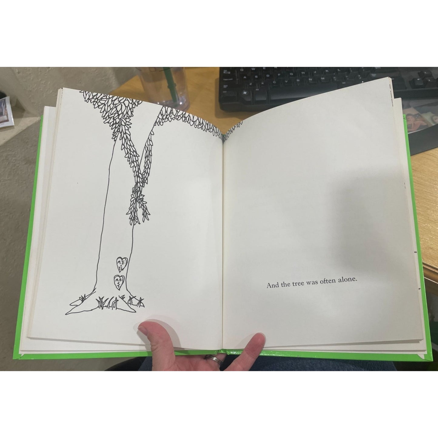 The Giving Tree by Shel Silverstein Hardcover Book