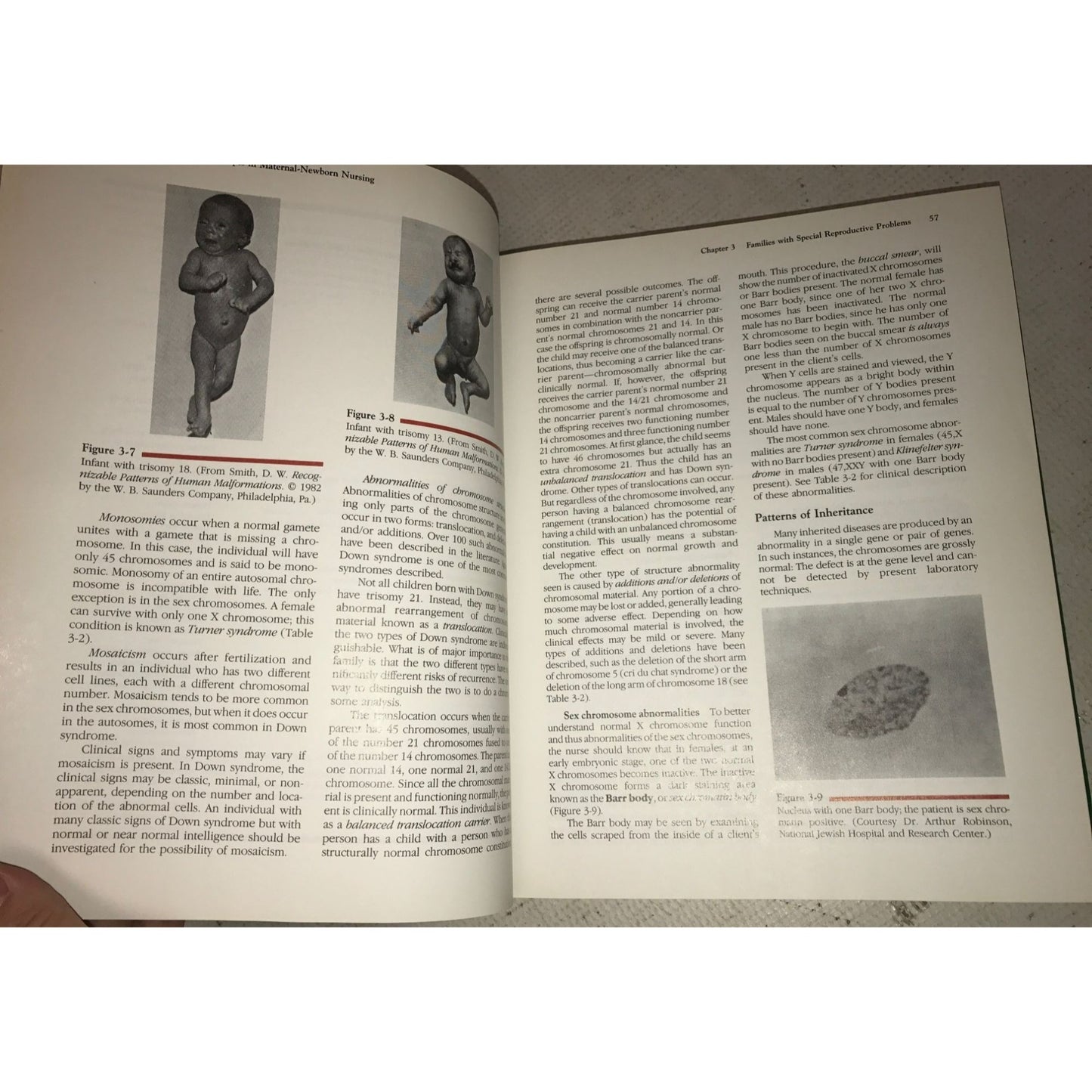 Essentials of Maternal Newborn Nursing Vintage Medical Hardback Textbook