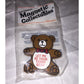 The Original Magnetic Collectables Let Me Be Your Teddy Bear Vintage Magnet