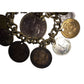 Vintage 1950s Older Foreign Coin Bracelet - Coins from Around the World