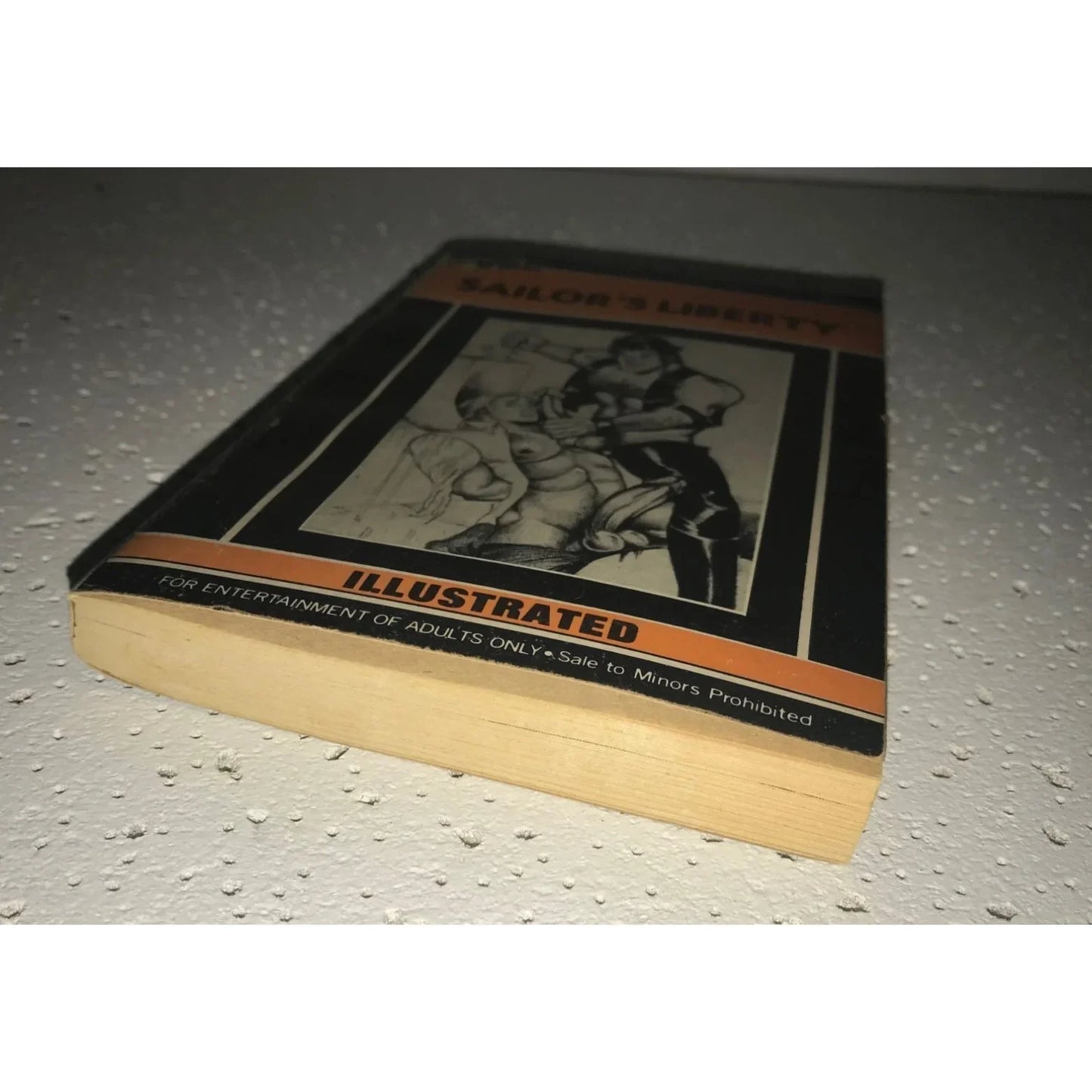 Vintage Rough Trade Sailor's Liberty Adults Only Paperback Book - A+ Stuff