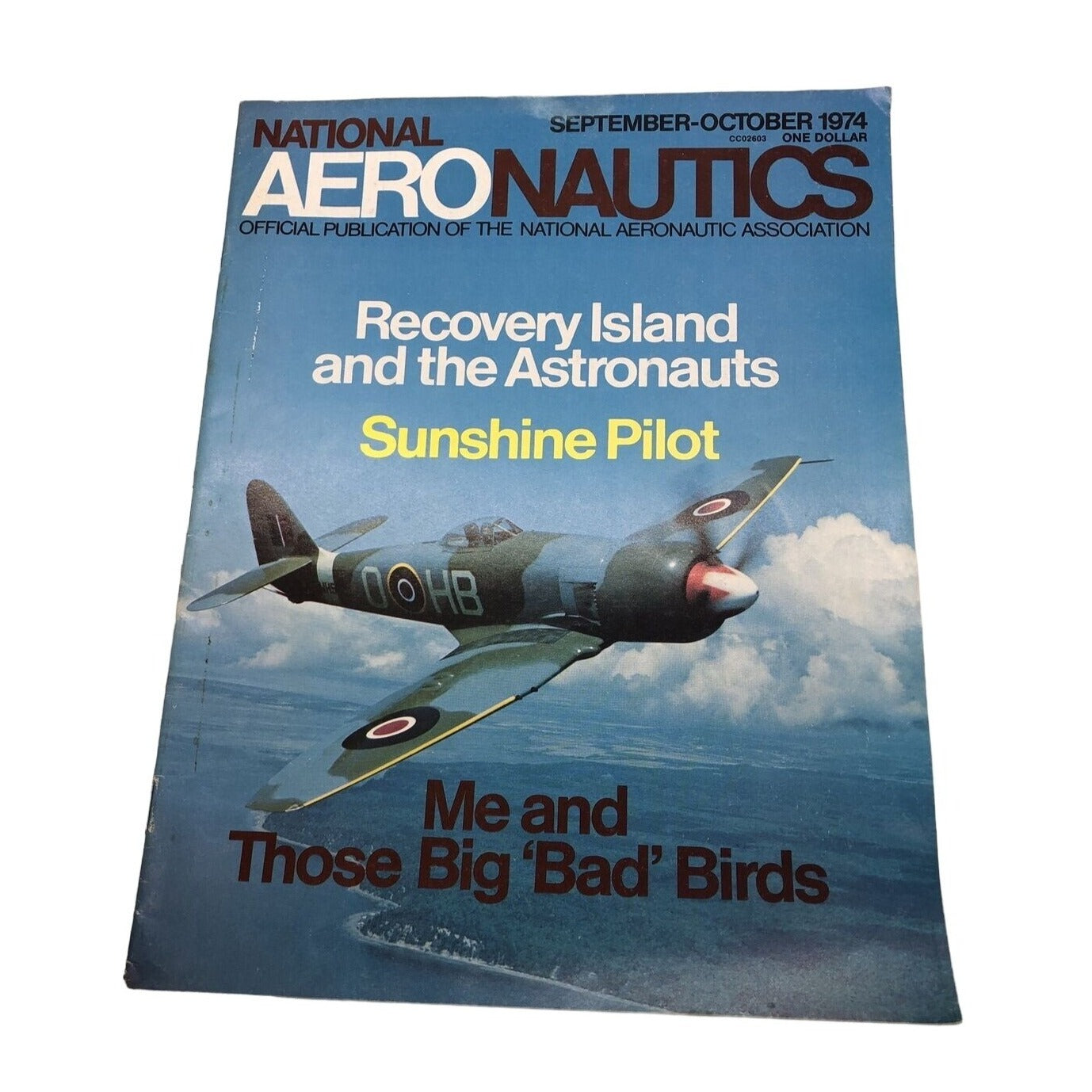 Vintage National Aeronautics Magazine September-October 1974