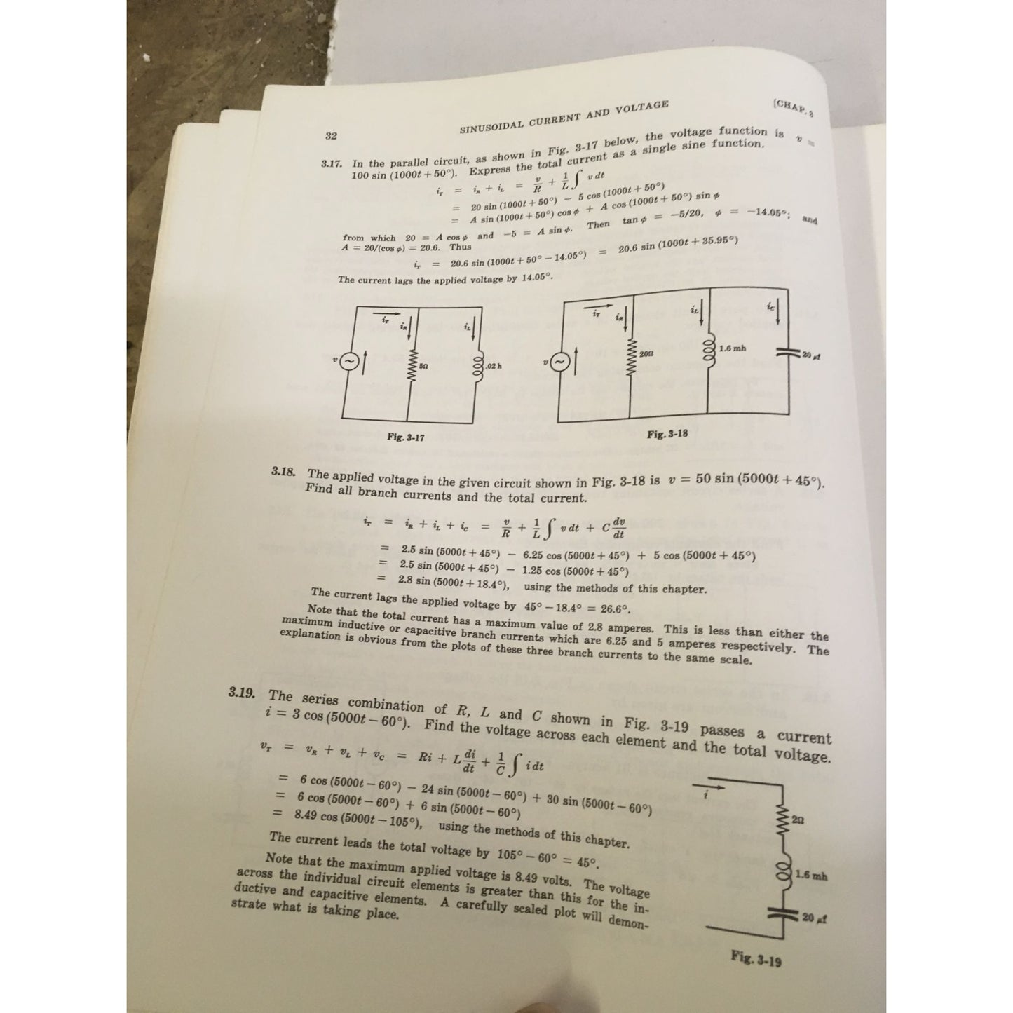 Schaums Outline Series- Electric Circuits by Joseph A. Edminister Paperback book