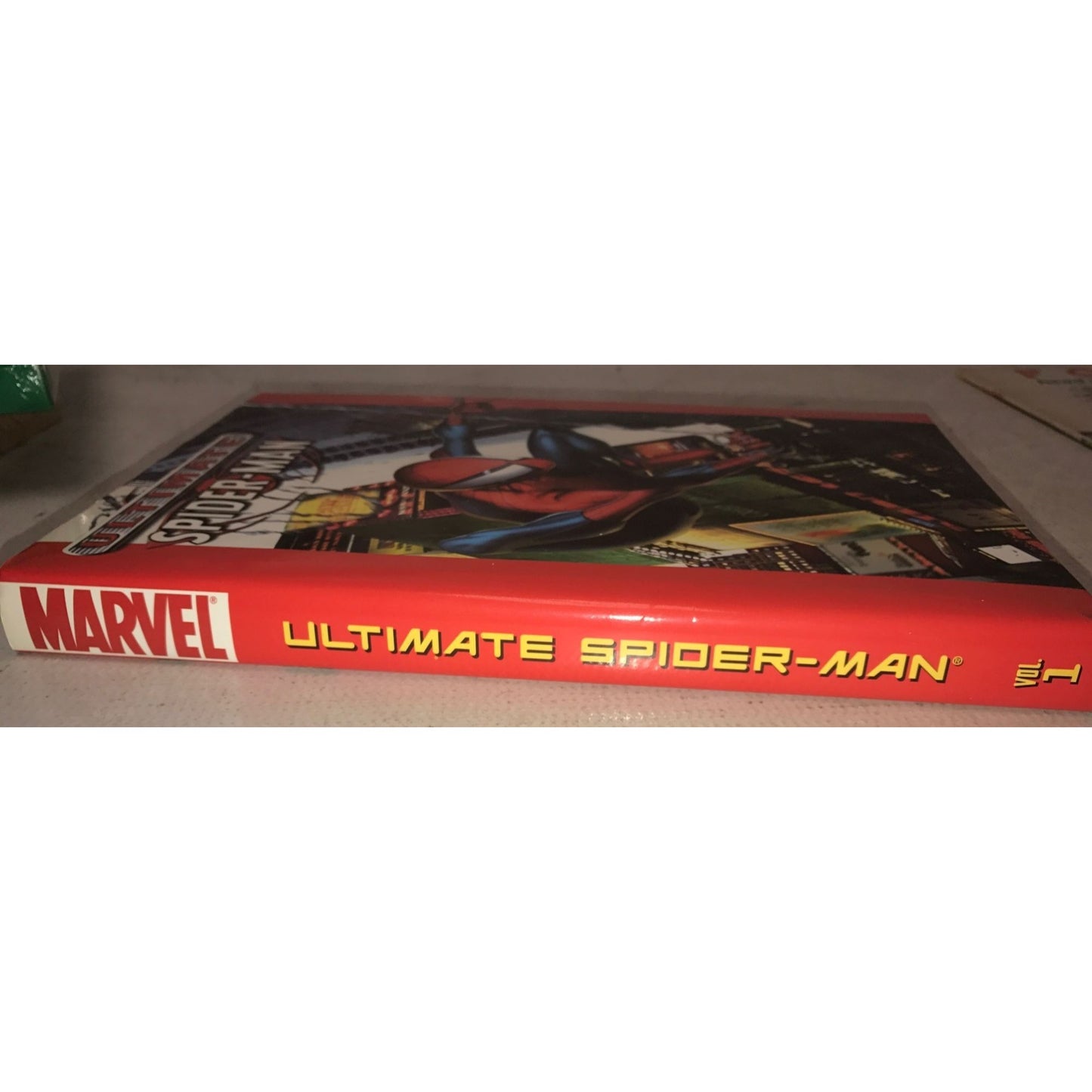 Vintage Ultimate Spiderman Marvel Book - Volume One