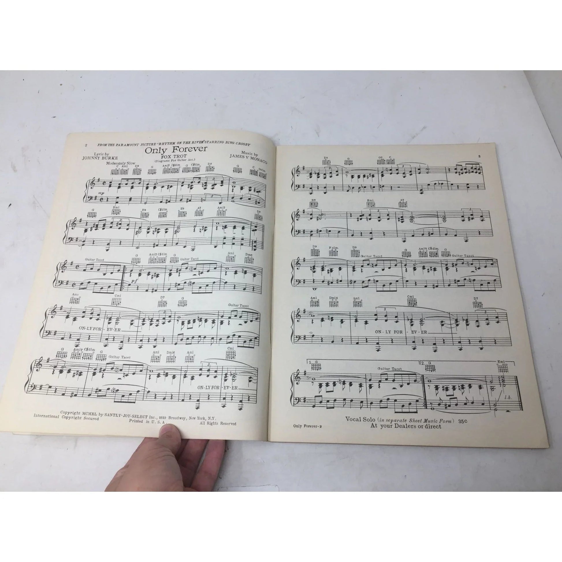 6th All New Select Dance Folio Vintage Sheet Music book - A+ Stuff - SHEET MUSIC - A+ Stuff