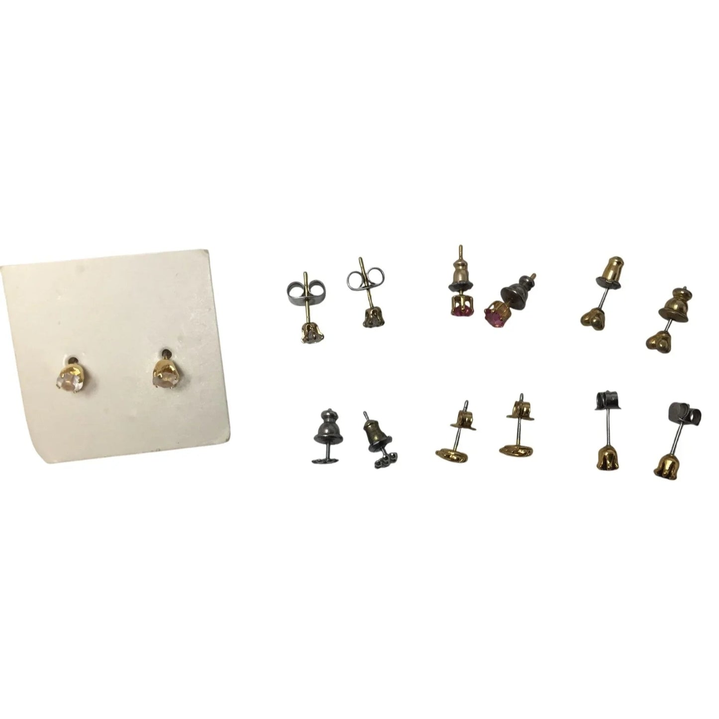 7 Pairs of Women's/Girl's Stud Earrings - A+ Stuff - Earrings - A+ Stuff