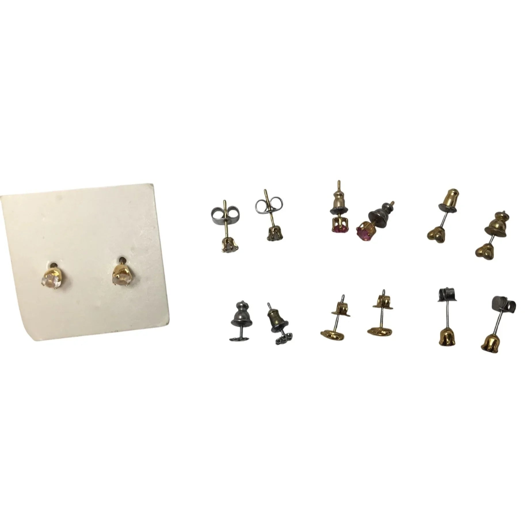 7 Pairs of Women's/Girl's Stud Earrings - A+ Stuff - Earrings - A+ Stuff