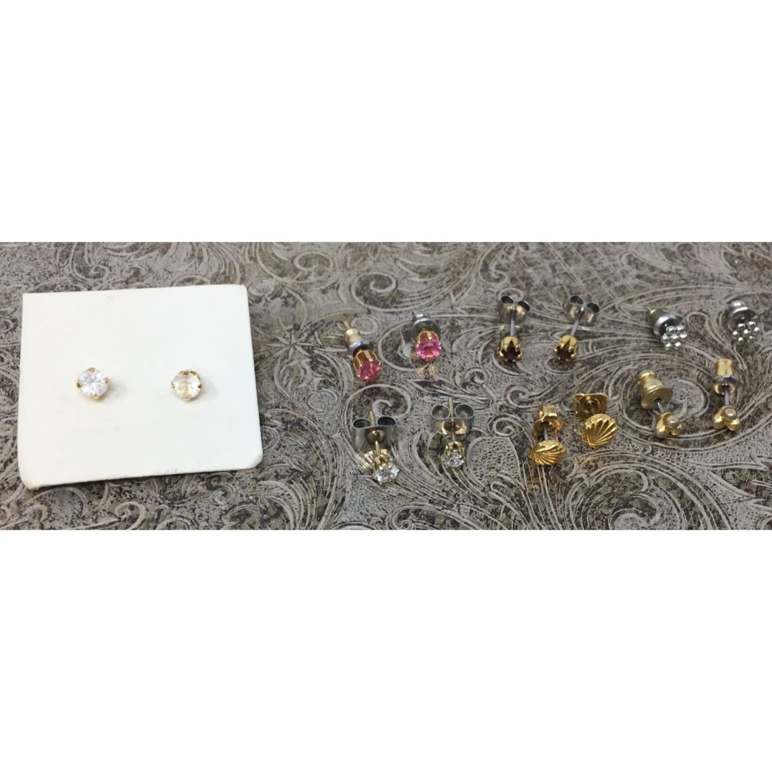 7 Pairs of Women's/Girl's Stud Earrings - A+ Stuff - Earrings - A+ Stuff