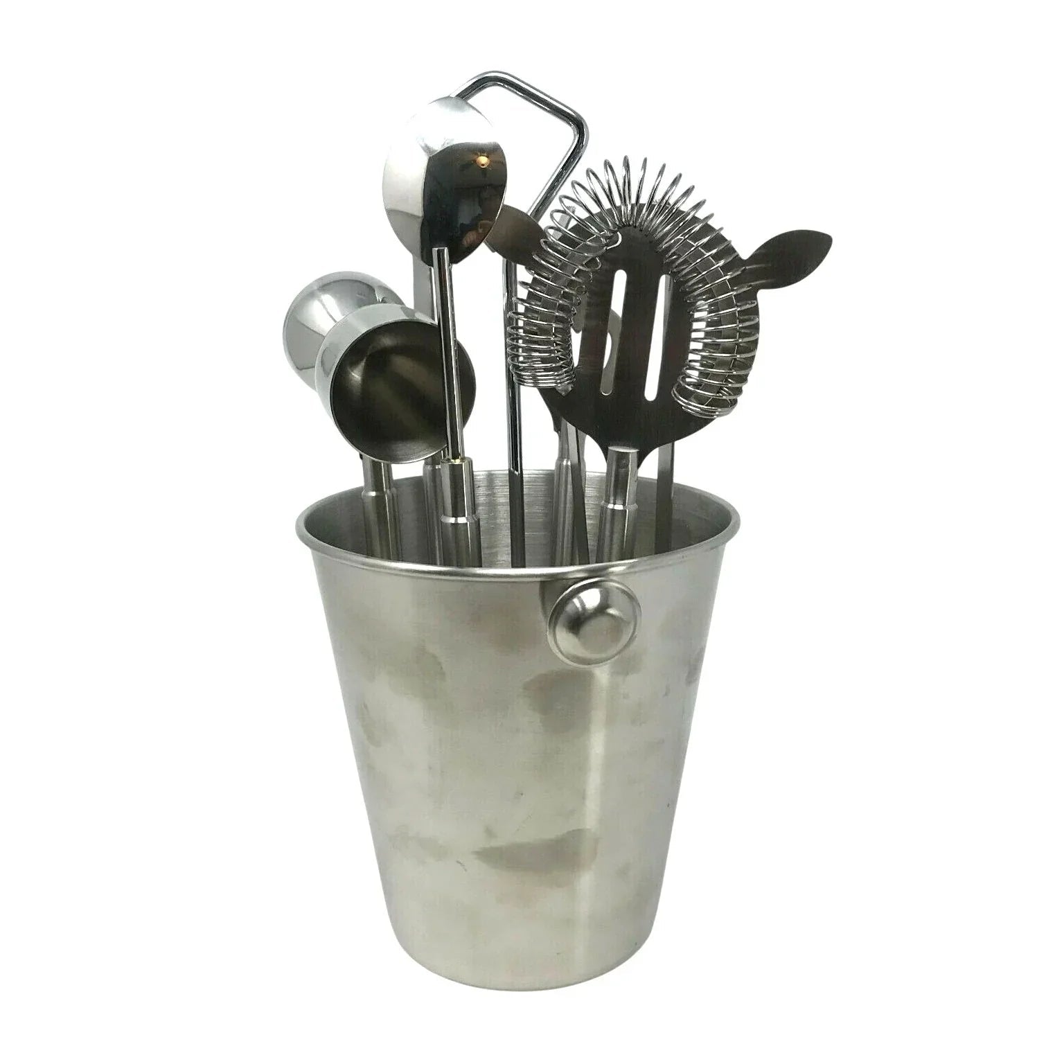 7 Pc Cocktail Shaker & Bar Tools Set - Drink Mixer & Cocktails Barware Set - Unbranded - Barware Set - A+ Stuff