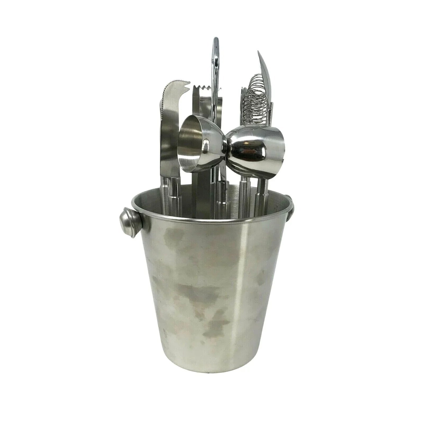 7 Pc Cocktail Shaker & Bar Tools Set - Drink Mixer & Cocktails Barware Set - Unbranded - Barware Set - A+ Stuff