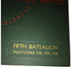 United States Marine Corps Recruit Depot Parris Island S.C. 5th Battalion Yearbook