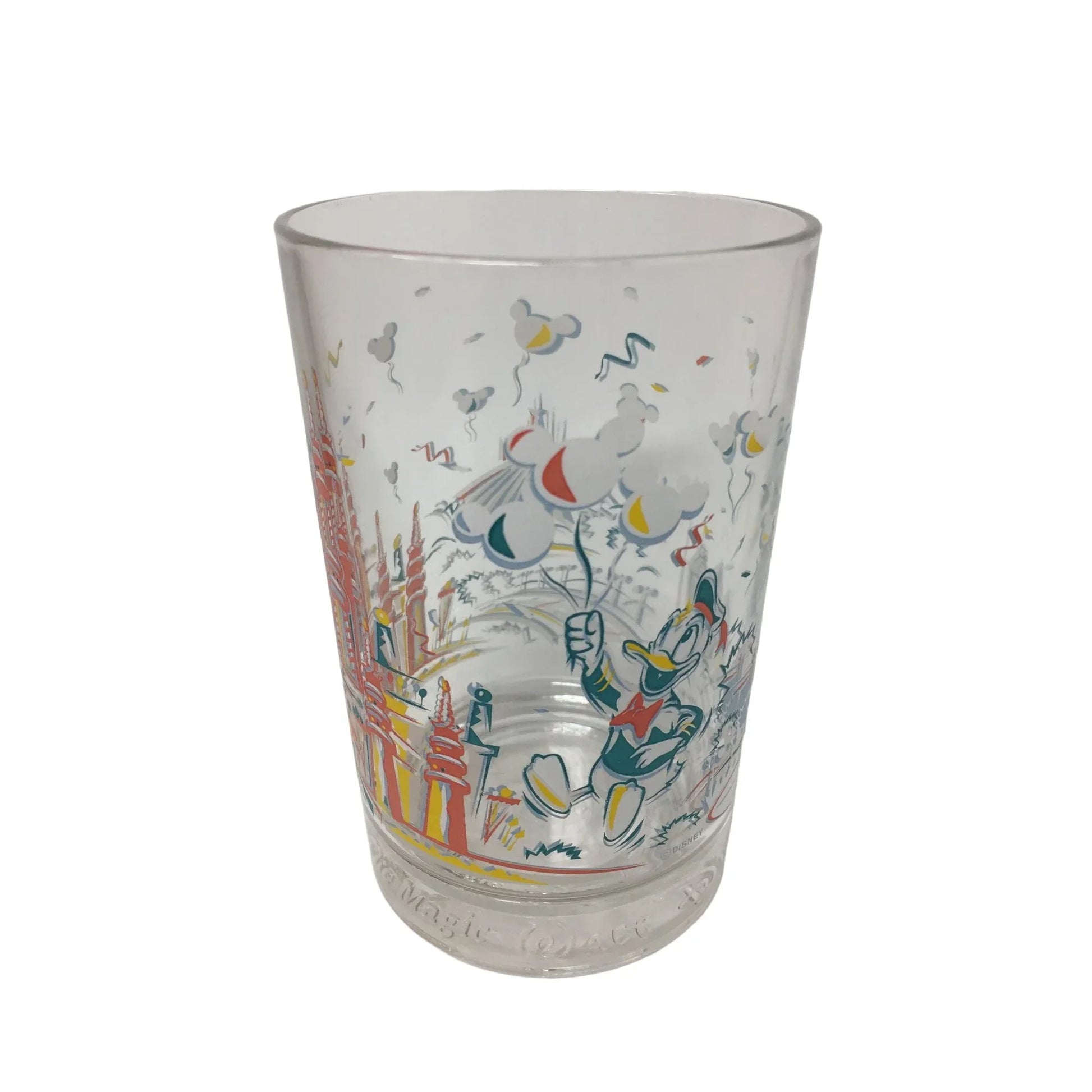 Vintage 1996 Walt Disney World Remember The Magic 25th Anniversary Glass - A+ Stuff