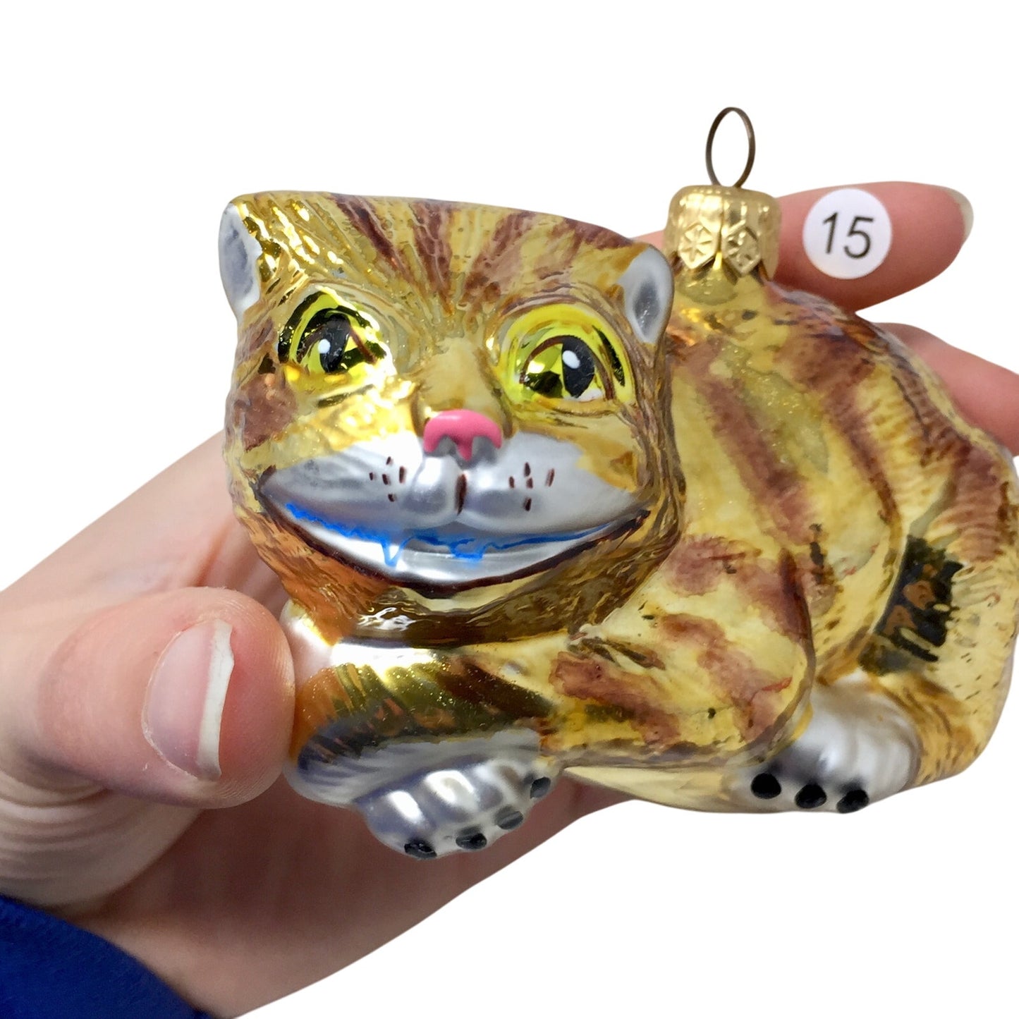 Kurt Adler Polonaise Collection "Alice in Wonderland" ornaments in Crate - Damaged Alice