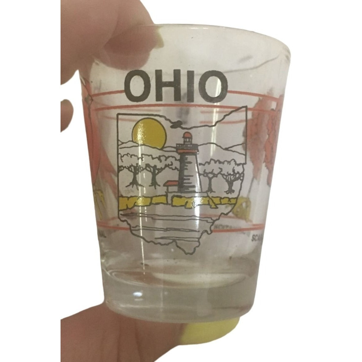 (16) Souvenir Shot Glasses - Las Vegas, ESPN, Double JJ, OHIO, Branson, Cincinnatti, ETC