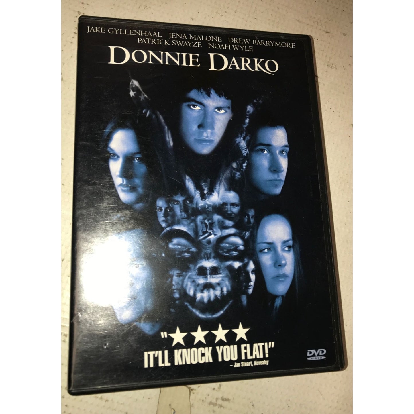 Donnie Darko DVD- Jake Gyllenhaal, Drew Barrymore, Patrick Swayze, Noah Wyle