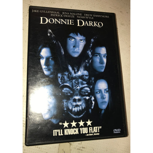 Donnie Darko DVD- Jake Gyllenhaal, Drew Barrymore, Patrick Swayze, Noah Wyle