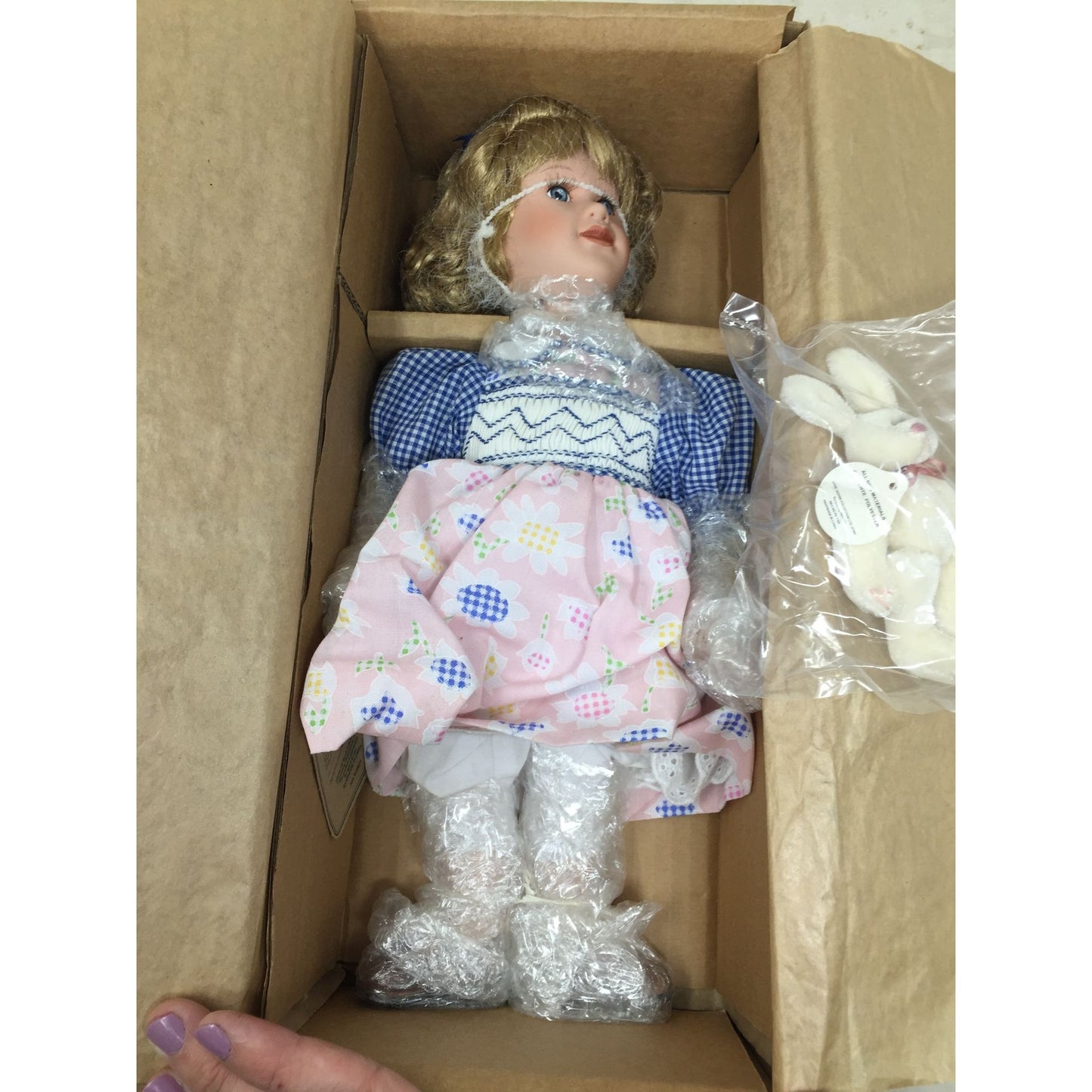 Vintage The Boyds Collection Yesterdays Child Doll New in Box