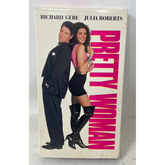 Pretty Woman VHS Movie Tape- Starring Julia Roberts/Richard Gere