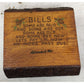 Vintage Wooden Handmade Mail, Letters & Bills Holder- Funny Quote