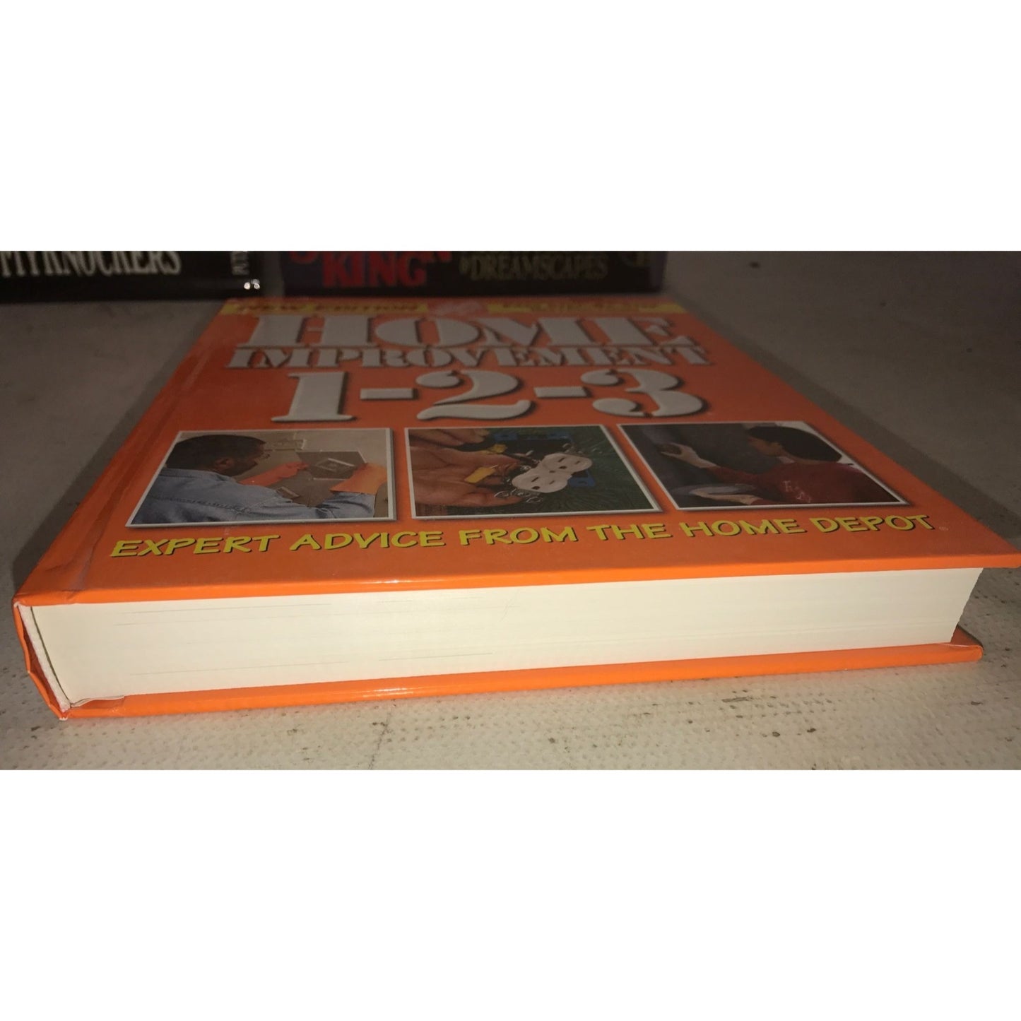 Home Improvement 1-2-3 Expert Advice from The Home Depot Hardcover book